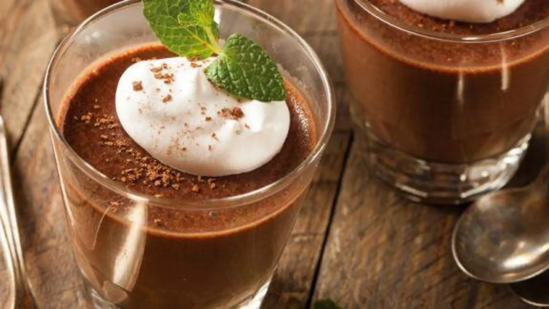 mousse de chocolate